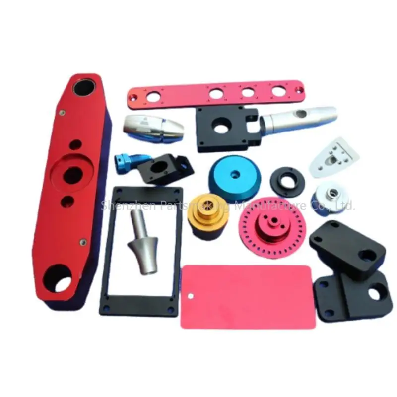 Small Batch CNC Machined Aluminum Parts – Colored