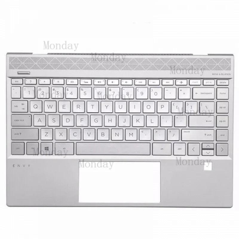 

W Original For HP Envy X360 13-AQ TPN-W144 Palmrest Backlit Keyboard L53415-001