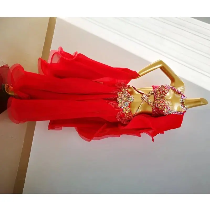 Women Belly Dance Costume Set Showgirl Belly Dancing Clothes EDC Halloween Bellydance Bra Belt Skirt 4pcs Suit