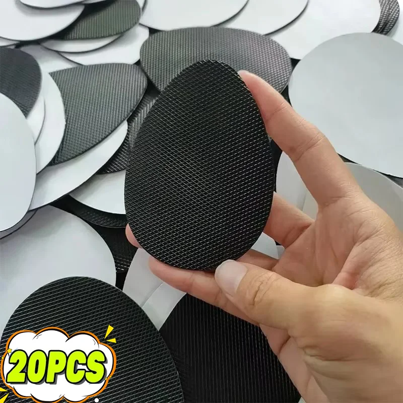 2-20pcs Wear-Resistant Non-Slip Shoes Mat Self-Adhesive Forefoot High Heels Sticker High Heel Sole Protector Rubber Pads Cushion