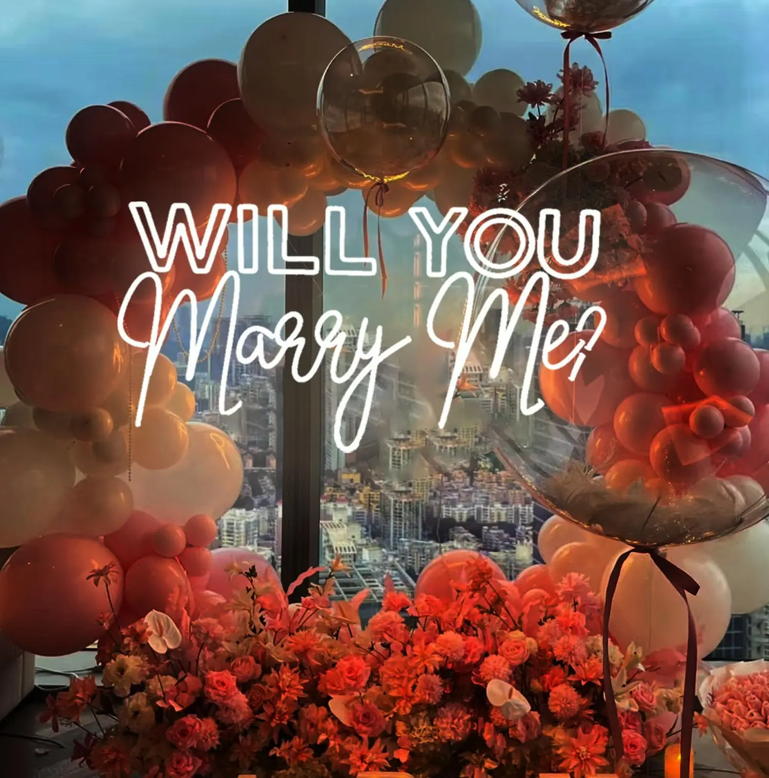 

Custom Will You Marry Me Neon Sign Bedroom Bar Wedding Engagement Party Home Wall Decoration Personalized Gift For Her