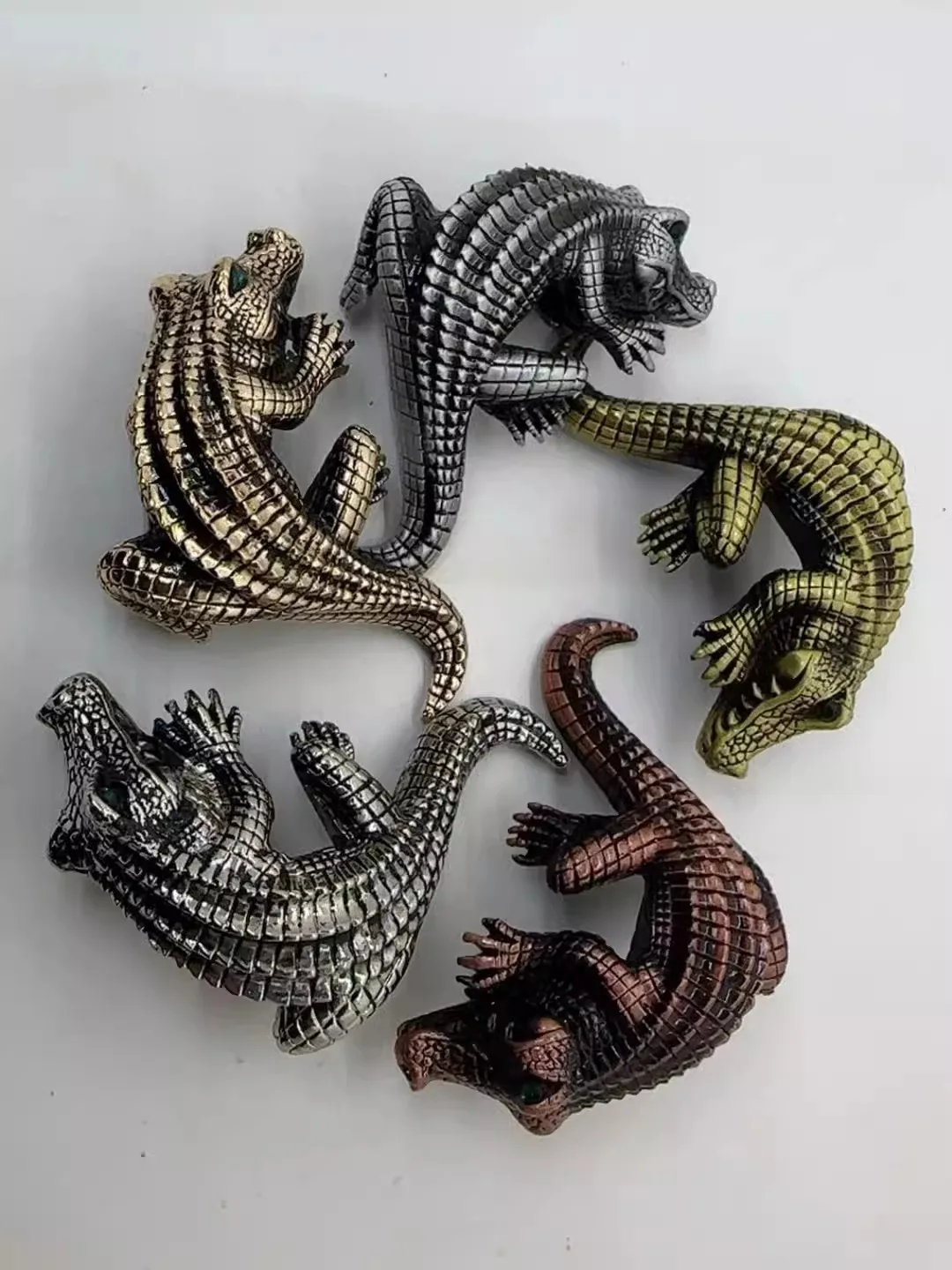 1Piece Lighter DIY Custom Crocodile Decorative Sticker Badge Suitable for ZP lighter