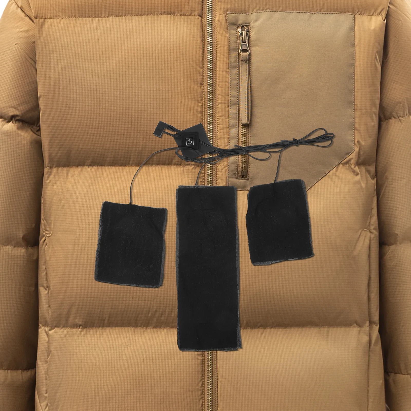 

Heater Carbon Heated Mini Cargo Vest Heating Warm Body Electric Clothes Pad Heated Clothes Pad USB Mini