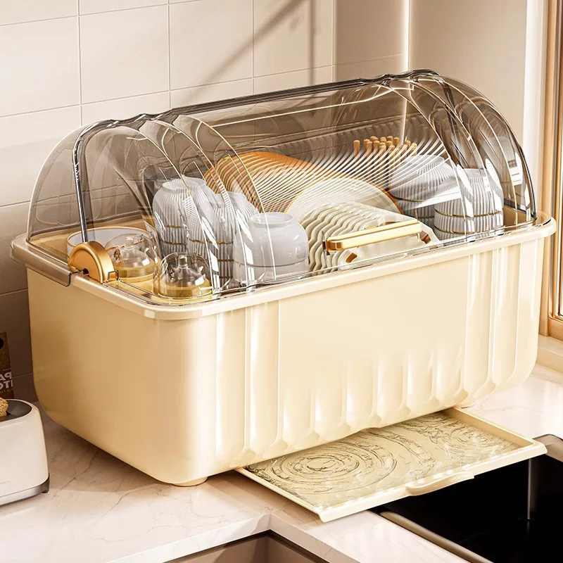 

AOLIVIYA Kitchen Dish Bowl Storage Rack Tableware Sink Dish Rack Organizer Drain Drying Drying Rack Casual Style A508913