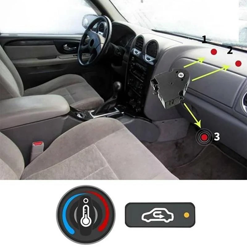 

Двигатель по борьбе с приводом Climate Control Dogle Dogle усиливает комфорт 89018365 604-106