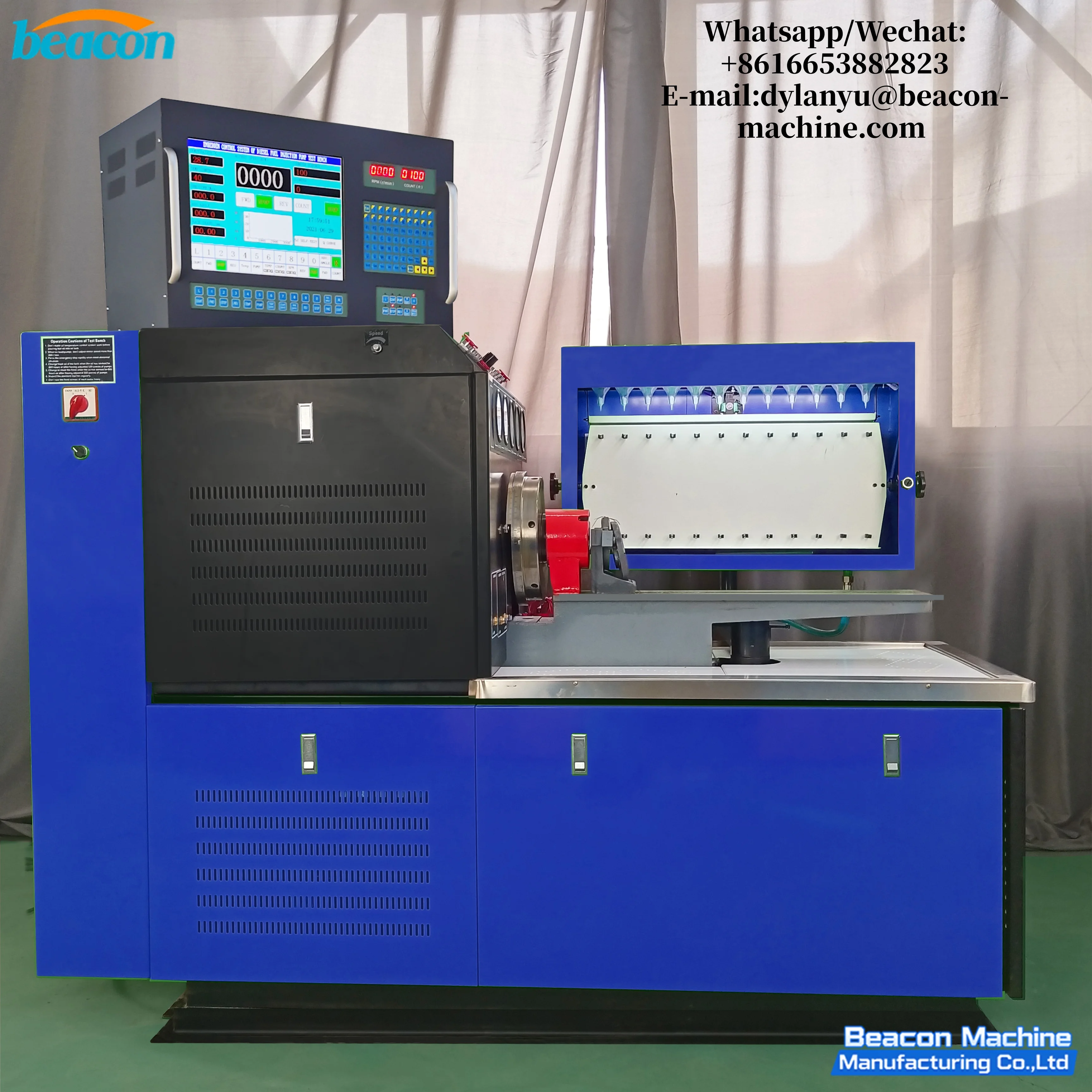 Beacon BCS619 diesel Injection Pump test Bench  with Digital Display Controller