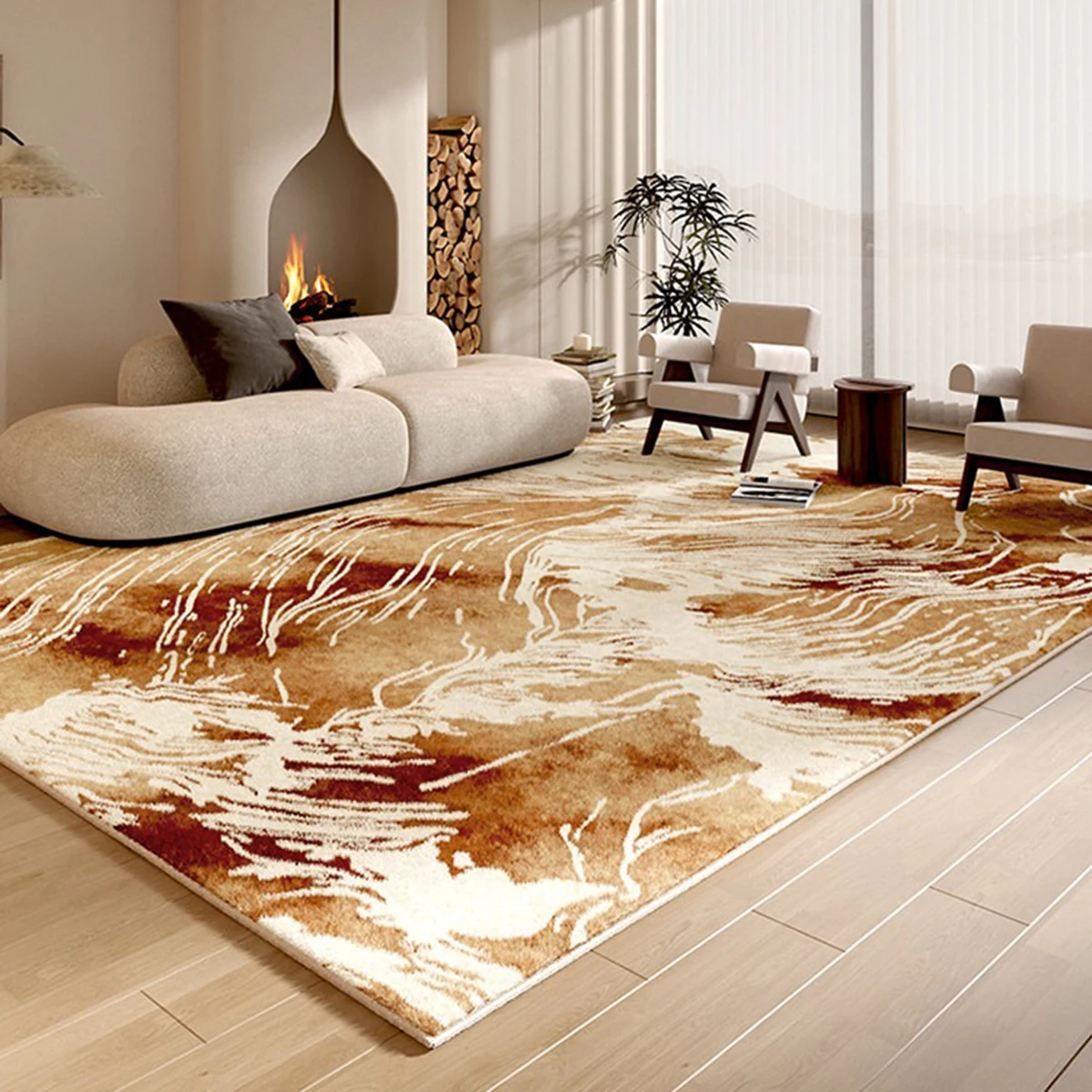 Alfombra de Sala de Estar Esti - Outdoor Lighting Mid Century Modern reseña y precio