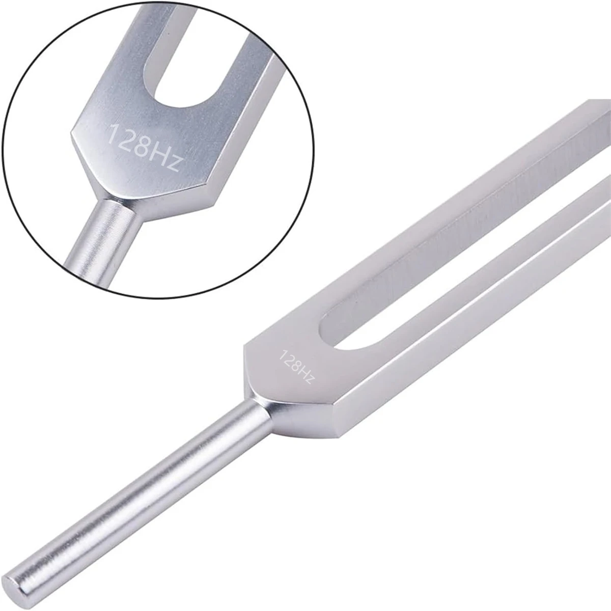 Miwayer 128Hz Weighted Bio-Acoustic Tuning Fork Tissue Vibration Therapy Tool for Chakra Balancing, Pain Relief Stress Manageme