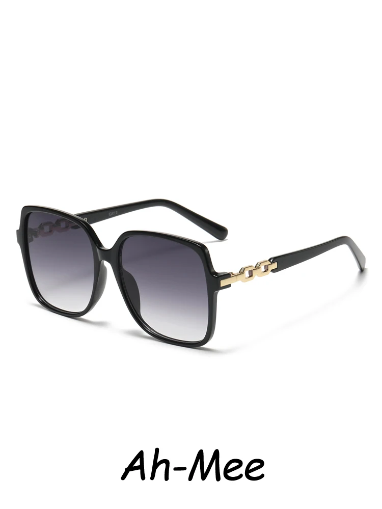 AliExpress Ah-Mee Protective Glasses Fashion Square Cycling Sunglasses Women Large Frame Colorful Sun Glasses Female Gradient Outdoor Shades