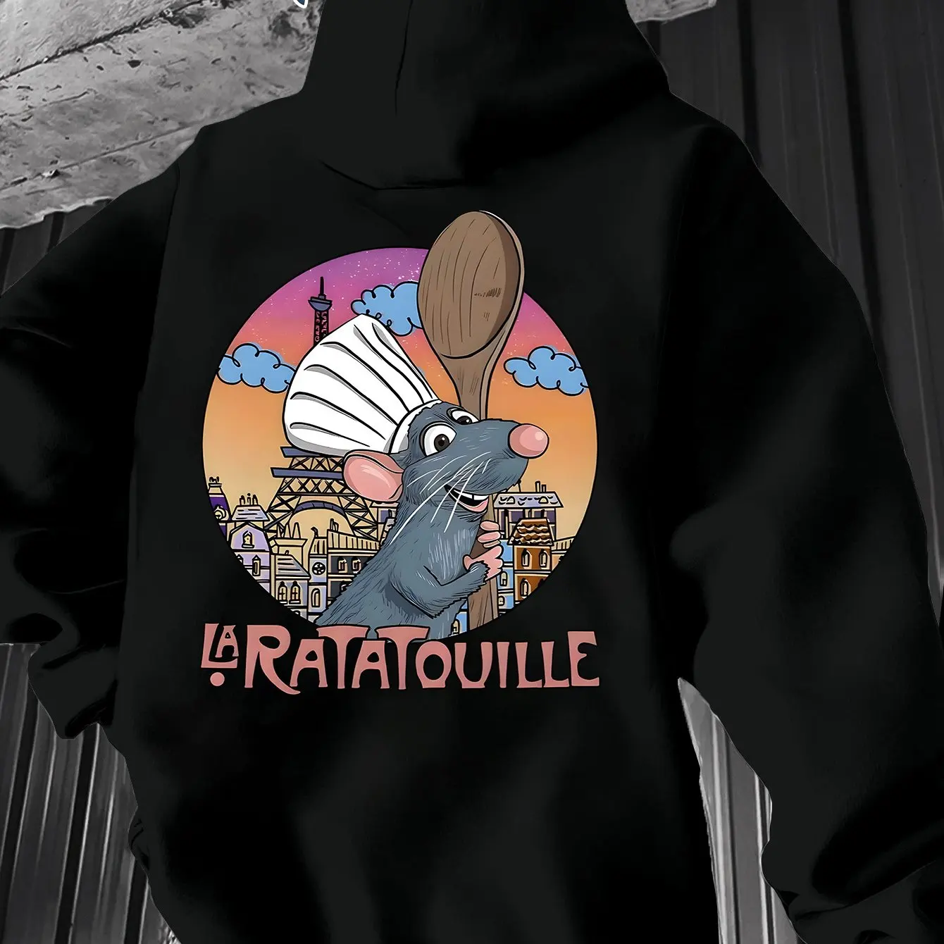

Мужские толстовки с капюшоном Disney Ratatouille, модная уличная одежда большого размера, толстовки унисекс, осенне-зимние флисовые повседневные универсальные