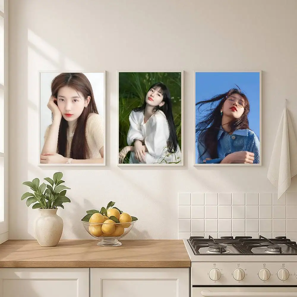 كوريا B-Bae Suzy ملصق ذاتي اللصق غرفة الفن مدخل مطعم جدار ديكور الفن اللوحة