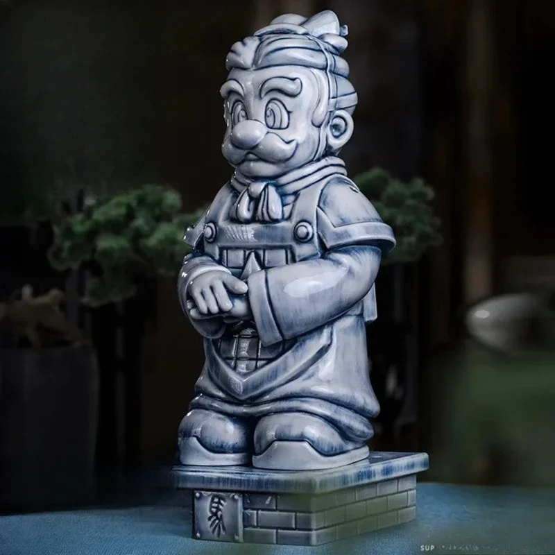 Spot, super soldier, ceramic incense burner, tide play GK statue figure ornament gift