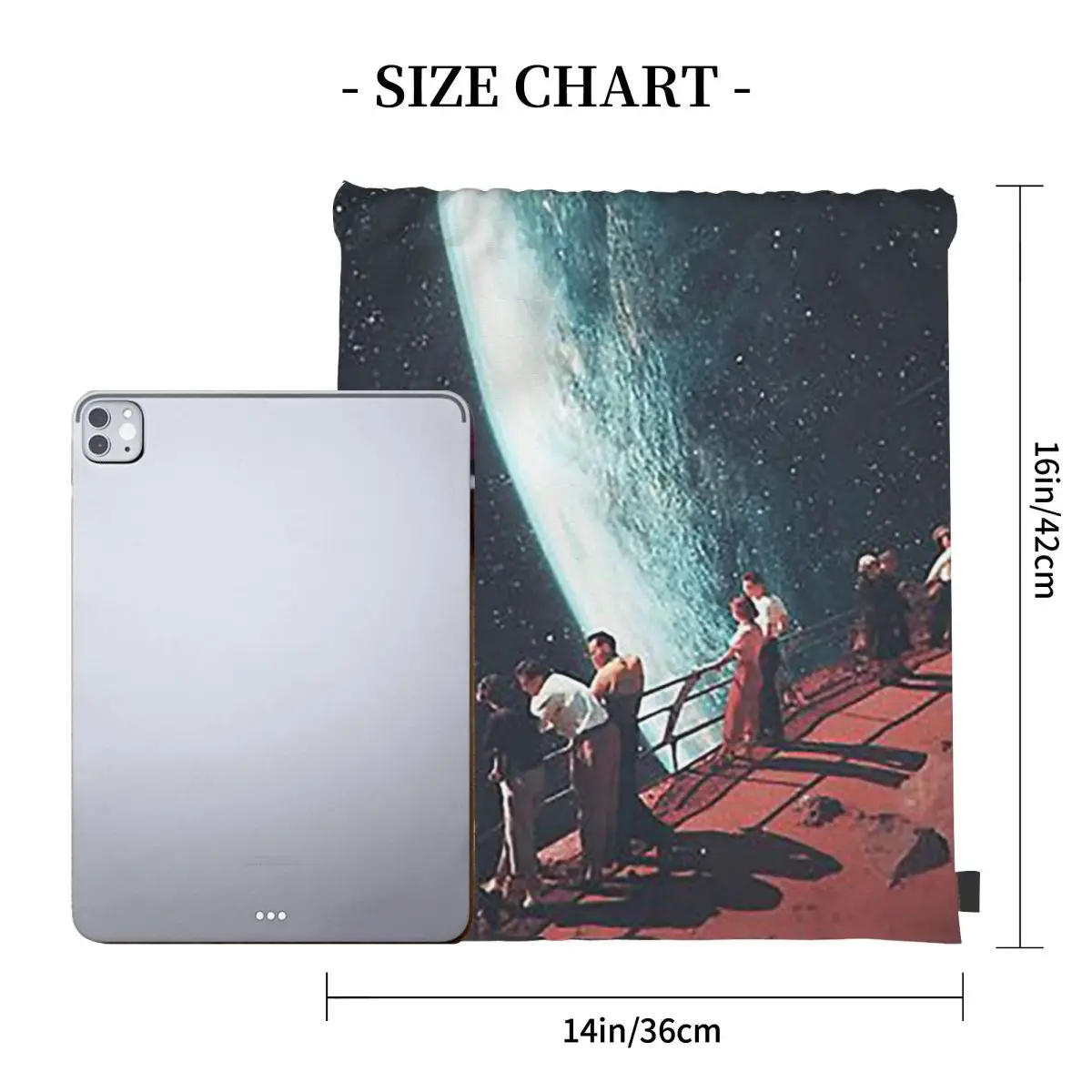 Missing The Ones We Left Behind Backpacks Multi-function Drawstring Bundle Pocket Sundries Bag Book Bags For Man Woman School