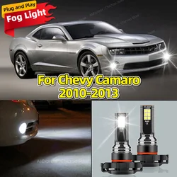 2Pcs 6000K LED Car Front Fog Light Lamps 5202 PS19W H16(EU) Bulb For Chevy Camaro 2010 2011 2012 2013 Auto Accessory