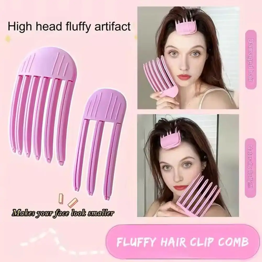 New Hair Clip Hair Styling High Cranial Top Wind Plastic Comb Hairs Styling Tool Hairdressing High-top Artifact Wind-shaped Comb