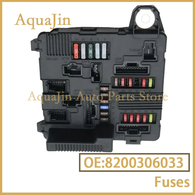 

8200306033 Car Engine Fuse Box For Renault Scenic II Grand Scenic II Megane II Hatchback Saloon 2003~2009 5118399300 8200262385