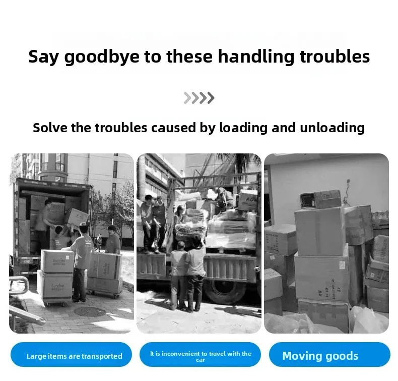 Tragbarer elektrischer hydraulischer Scherenhebetrol – zum Laden, Entladen und Heben von Fracht