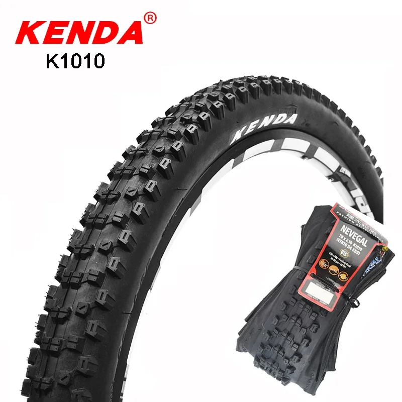 Kenda Bicycle Tire 26 26*1.95 / 2.1 / 2.35 2.5 60TPI 26er MTB Folding Tyres Ultralight AM Mountain Large Tread Strong Grip K1010