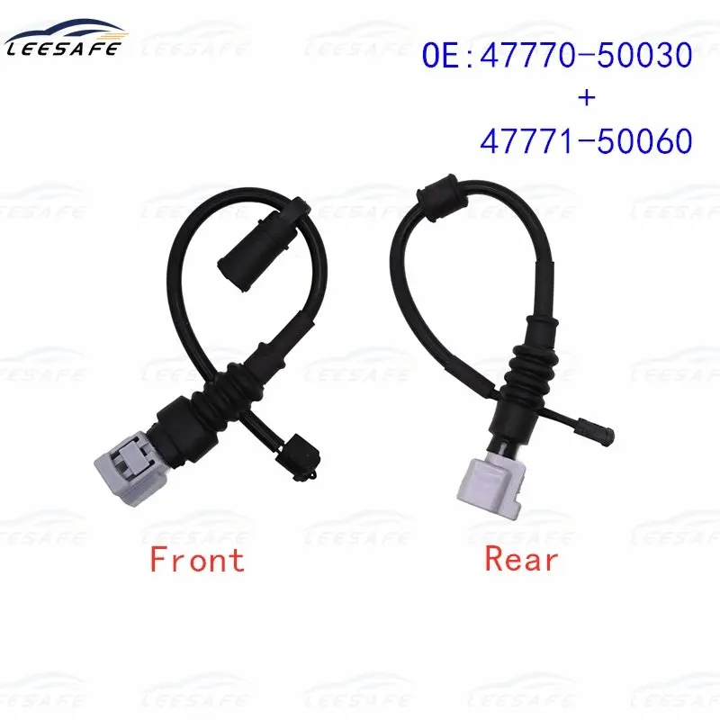 Front & Rear Brake Pad Wear Sensor 47770-50030 47771-50060 4777050031 For Lexus LS400 4.0L V8 1995 1996 1997 1998 1999 2000