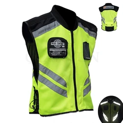 Moto kamizelka odblaskowa kurtka motocykl Safty kamizelka odzież ostrzegawcza kamizelka odblaskowa Uniform dla drużyny Off-wyścigi drogowe kamizelka