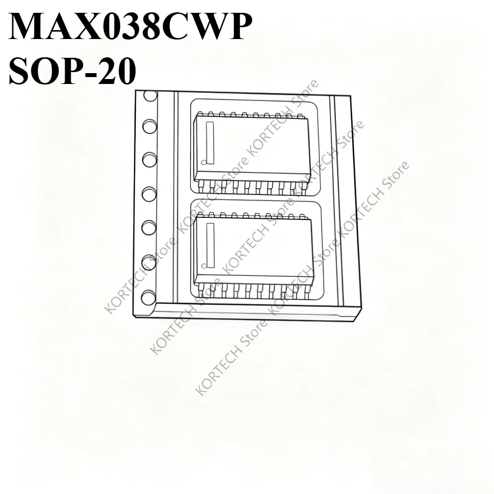 1PCS Original MAX038CWP SOP-20 High Frequency Waveform Generator IC