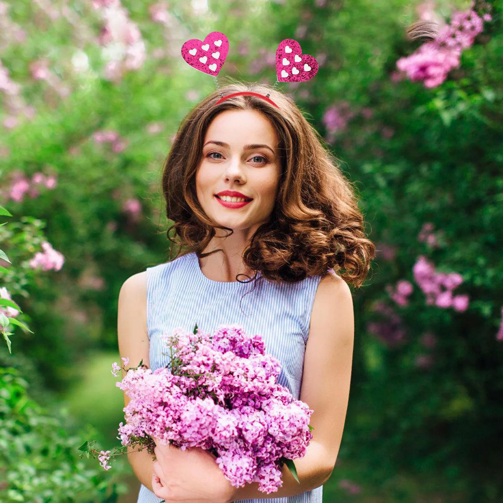 

Heart Headband Valentines Day Felt Accessories Party Headband Valentines Day Decoration Valentine Headbands for Women