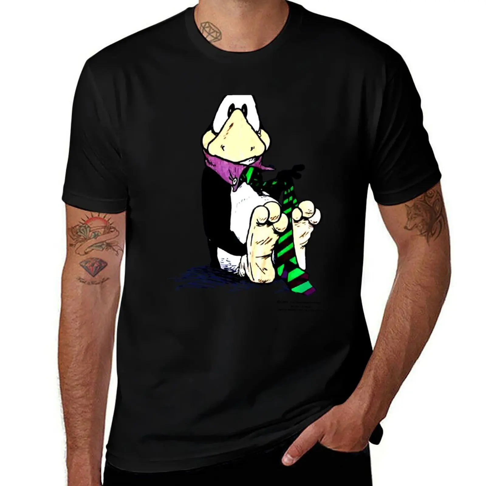 

1986 Bloom County Opus Sz T-Shirt cotton t shirt pack t shirt men 100% cotton luxury brand T-Shirt