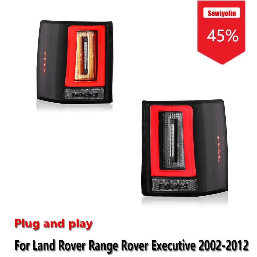 

Sewiyolin автомобильный светодиодный задний фонарь аксессуары для Land Rover Range Rover Executive 2002-2012 DRL стоп-сигнал поворота Plug and Play