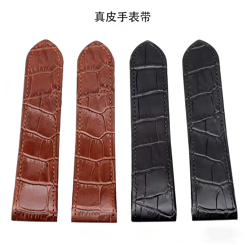 High Quality Watch Strap For Cartier Santos Watchband Santos 100 men's and women's Folding Buckle strap Genuine Leather 20mm23mm