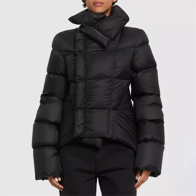 Women s winter down jacket 2024 High quality 90 white goose down filling Puffer coats Stand