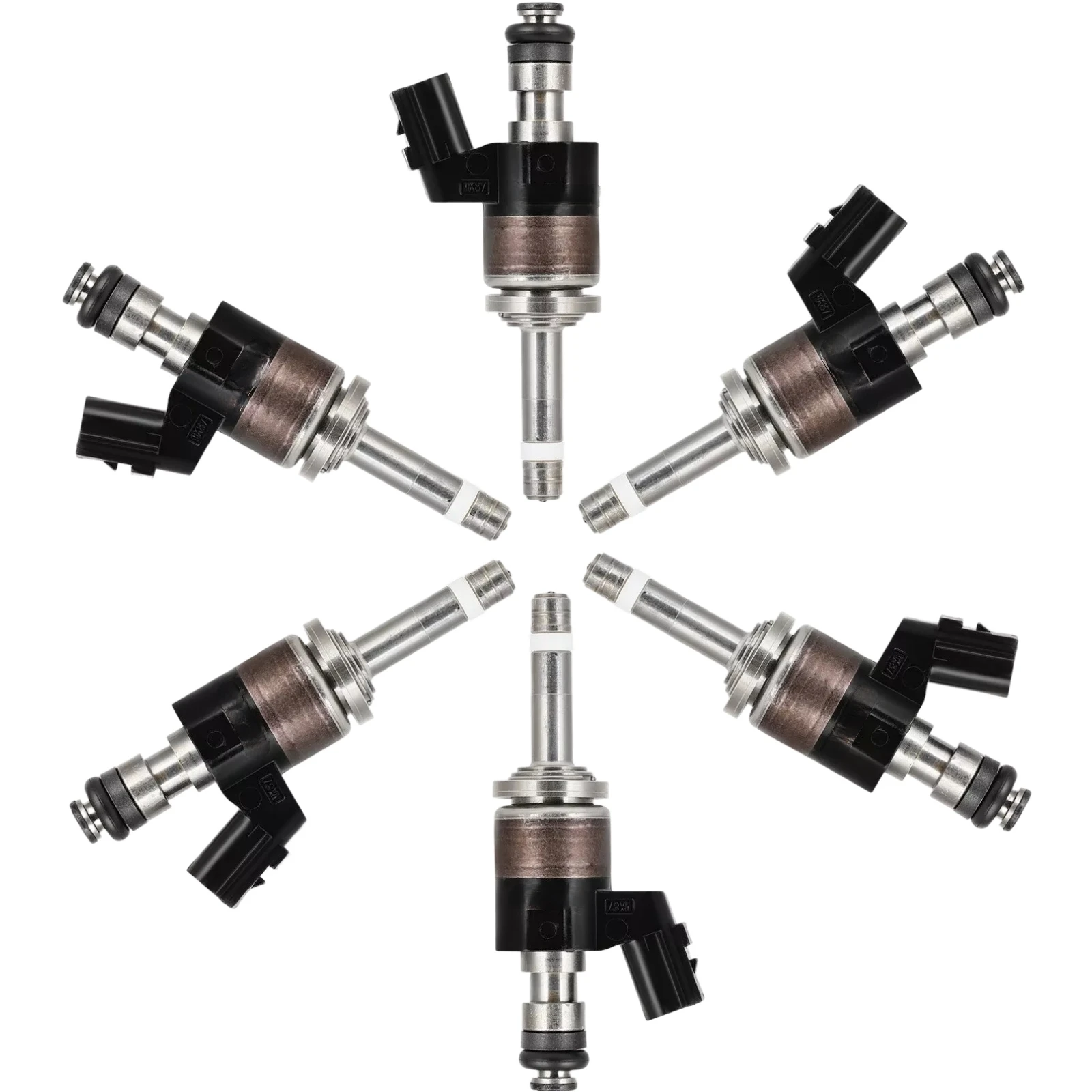 6pcs FJ1372 16010RLV305 16010RLV315 หัวฉีดน้ํามันเชื้อเพลิงสําหรับ Honda Odyssey 2018-19 Ridgeline 2017-19 นักบิน 16-20 3.5L V6