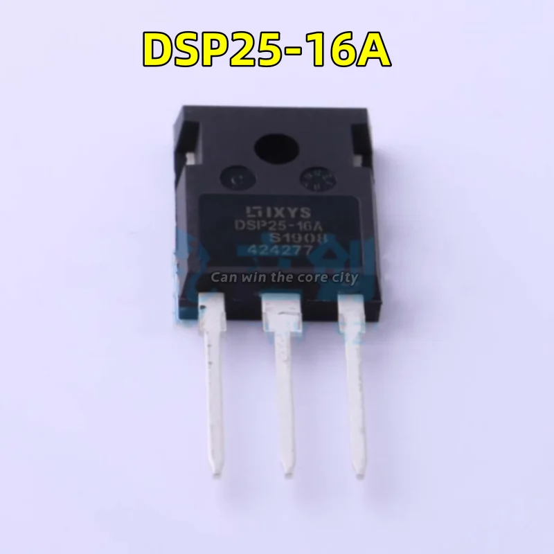 

1-100 PCS/LOT Brand New DSP 25-16A package: TO-247AD straight pin fast recovery rectifier diode Original spot