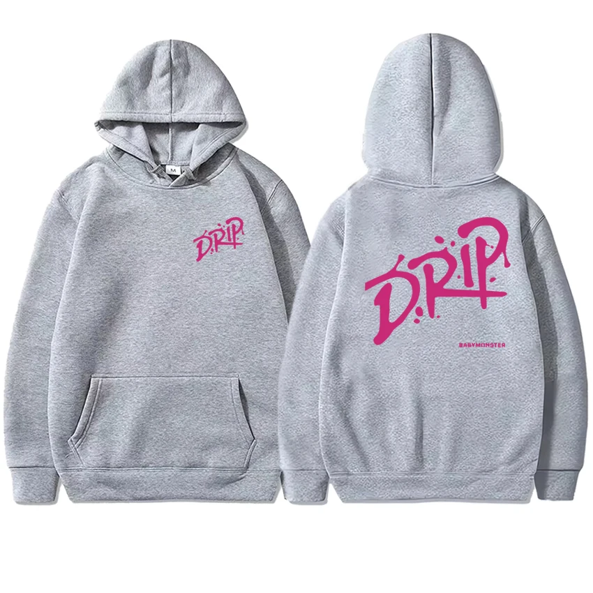 Music Group Babymonster Drip Album Tour 2025 Hoodie Men Women