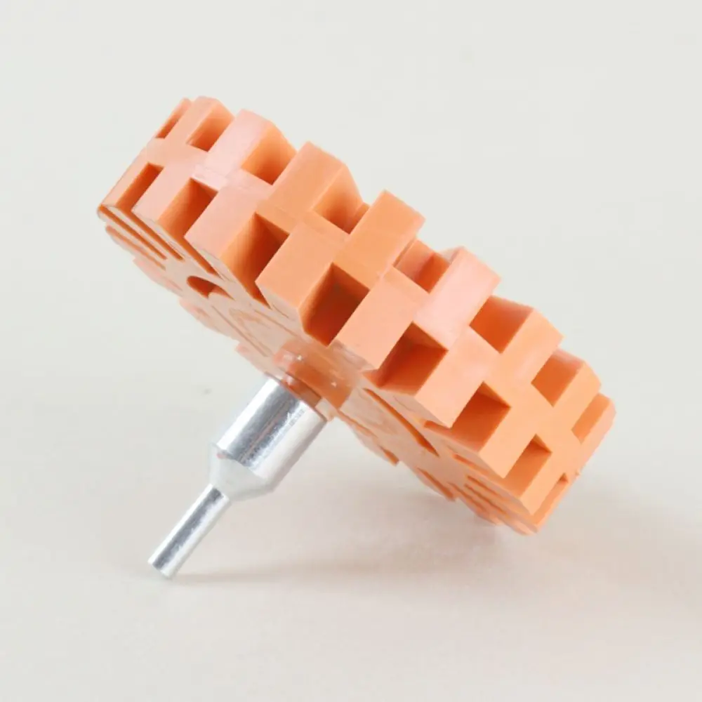 Auto Decal Sticker Remover Rubber Wheel Tool For Removing Car Glue Residue Paint Safe Polishing Disc Drill Adapter