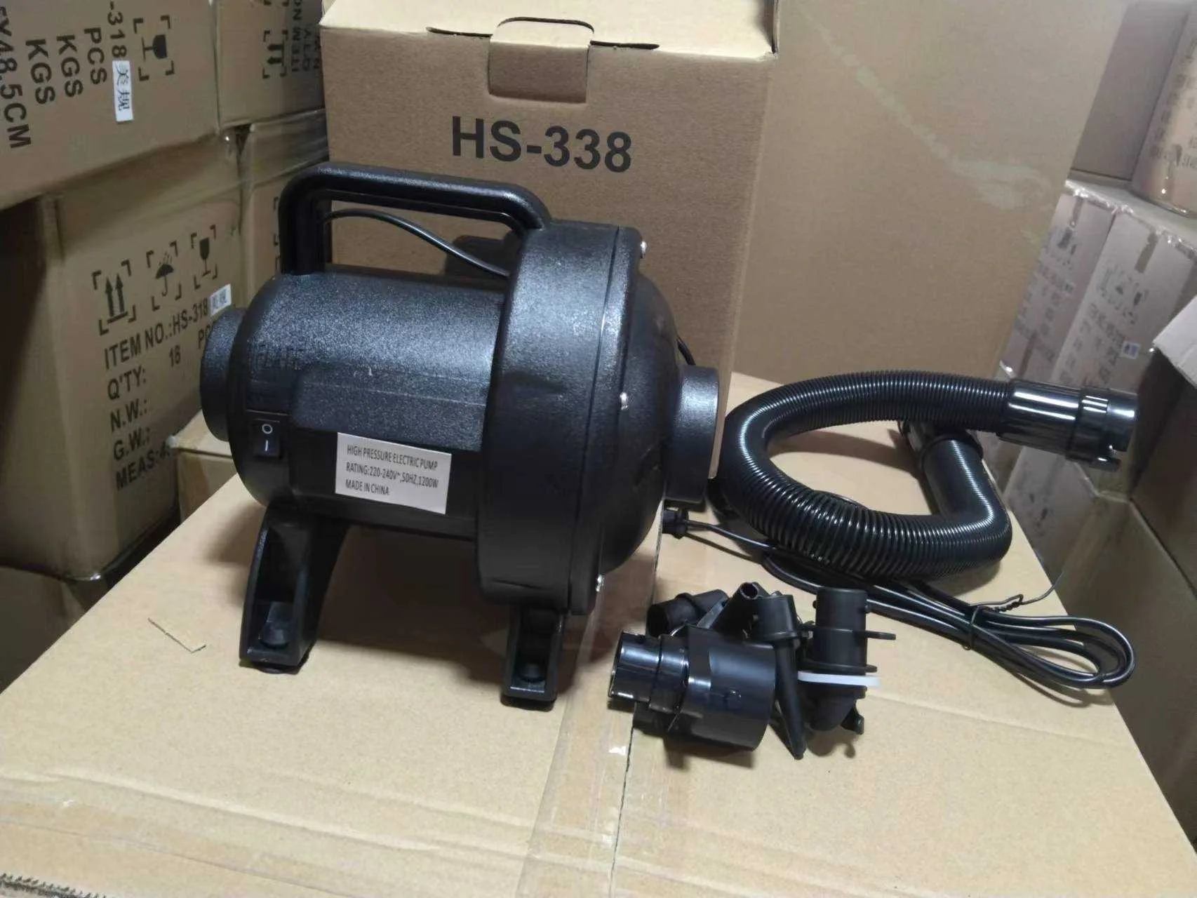 AC110V/220V 1200W Fast Inflating And Deflating Electric Air Pump For Inflatable Toys For Inflatable Products
