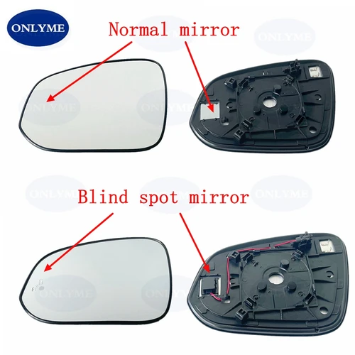 Cristal de espejo térmico convexo para Toyota Hilux Highlander (2016-2019), RAV4 IV (2013-2019), FORTUNER (2015-2019)