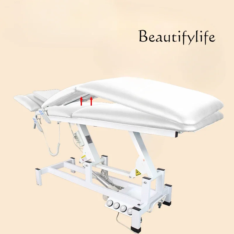 M Electric Physiotherapy Bed Multifunctional Lifting Automatic Beauty Bed Special Lifting Pattern Embroidery Bed