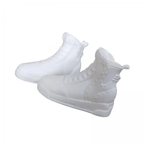 1 6 Scale Boy Shoes Plastic Sneakers DIY Supplies for Men’s Clothing Doll Music Theme Dress Up