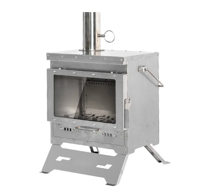 

Master Real Fire Outdoor Wood-Burning Fireplace Stove For Winter Heating For Camping & Fire-Viewing Quality Grill Product