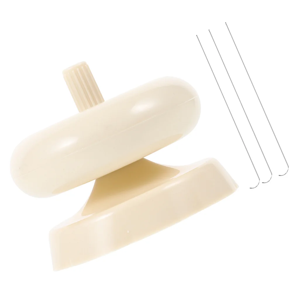 

1Set Plastic Bead Spinner Bowl DIY Jewelry Making Tools String Beads Crafting Device Rotating Beading Bowl Supplies