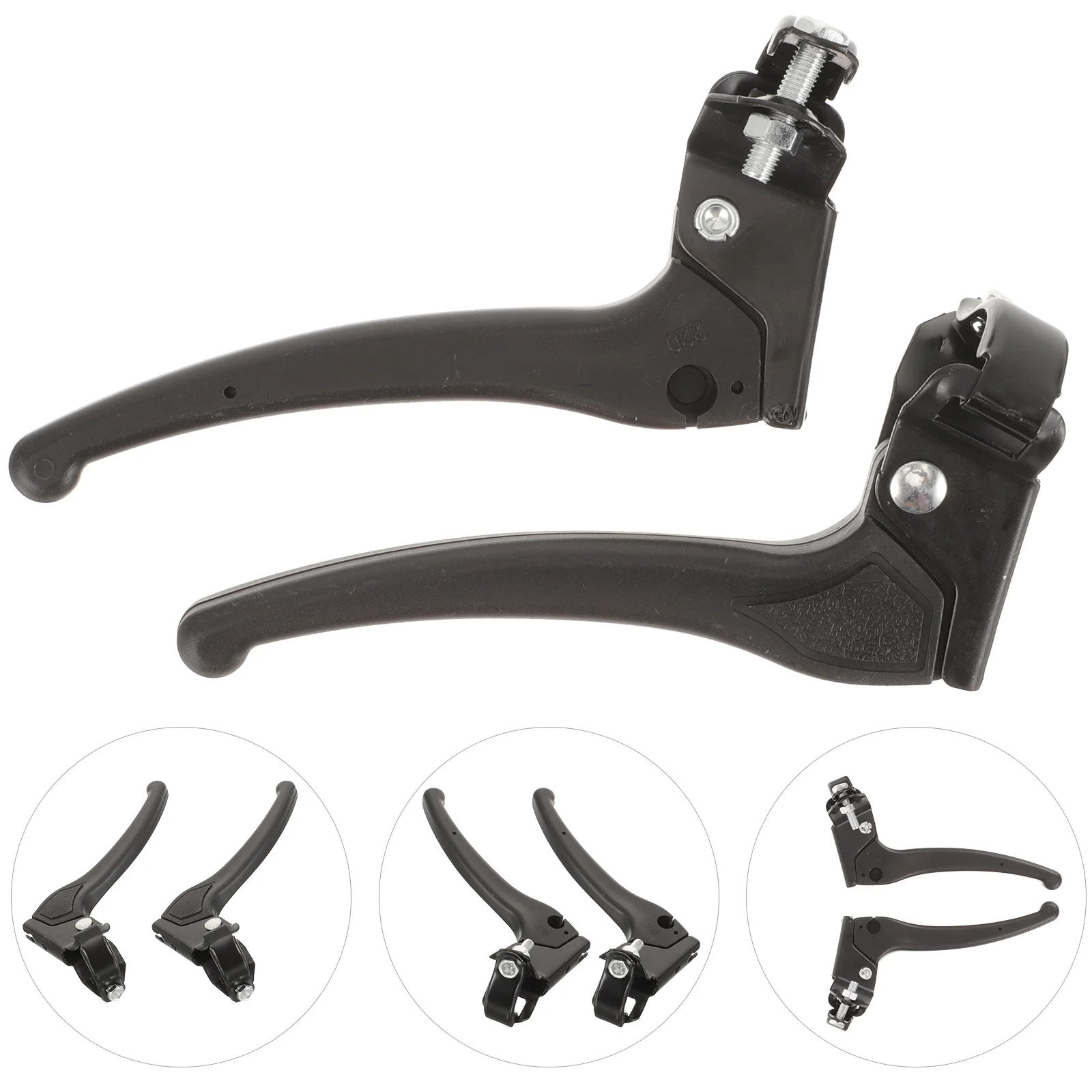 

2Pcs Brake Lever for Wheelchair Sturdy Clutch Hand Lever Fashionable Light Design Replacement Wheelchair Accessories Easy