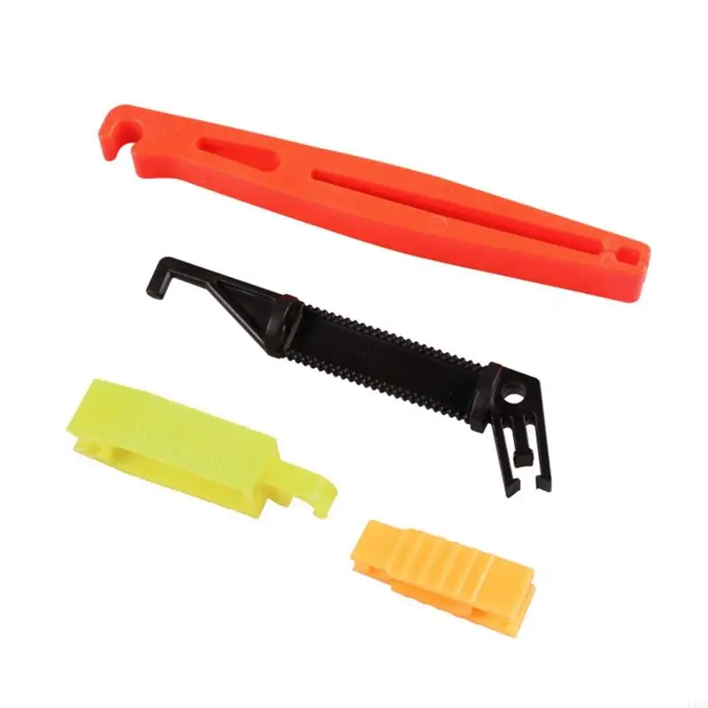 

B46D 4 Pieces Mini Plastic Pullers Set for Car Motorcycle Truck SUV Puller