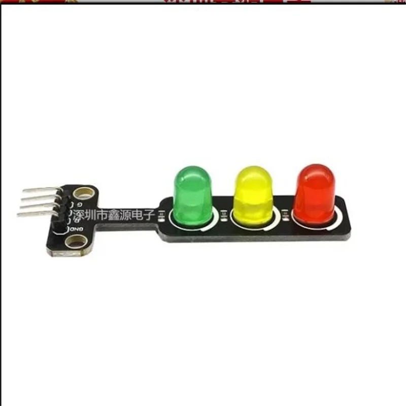 

Electronic Building Block LED Traffic Signal LightEmitting Module 5V Light Is Applicable To Raspberry Pie