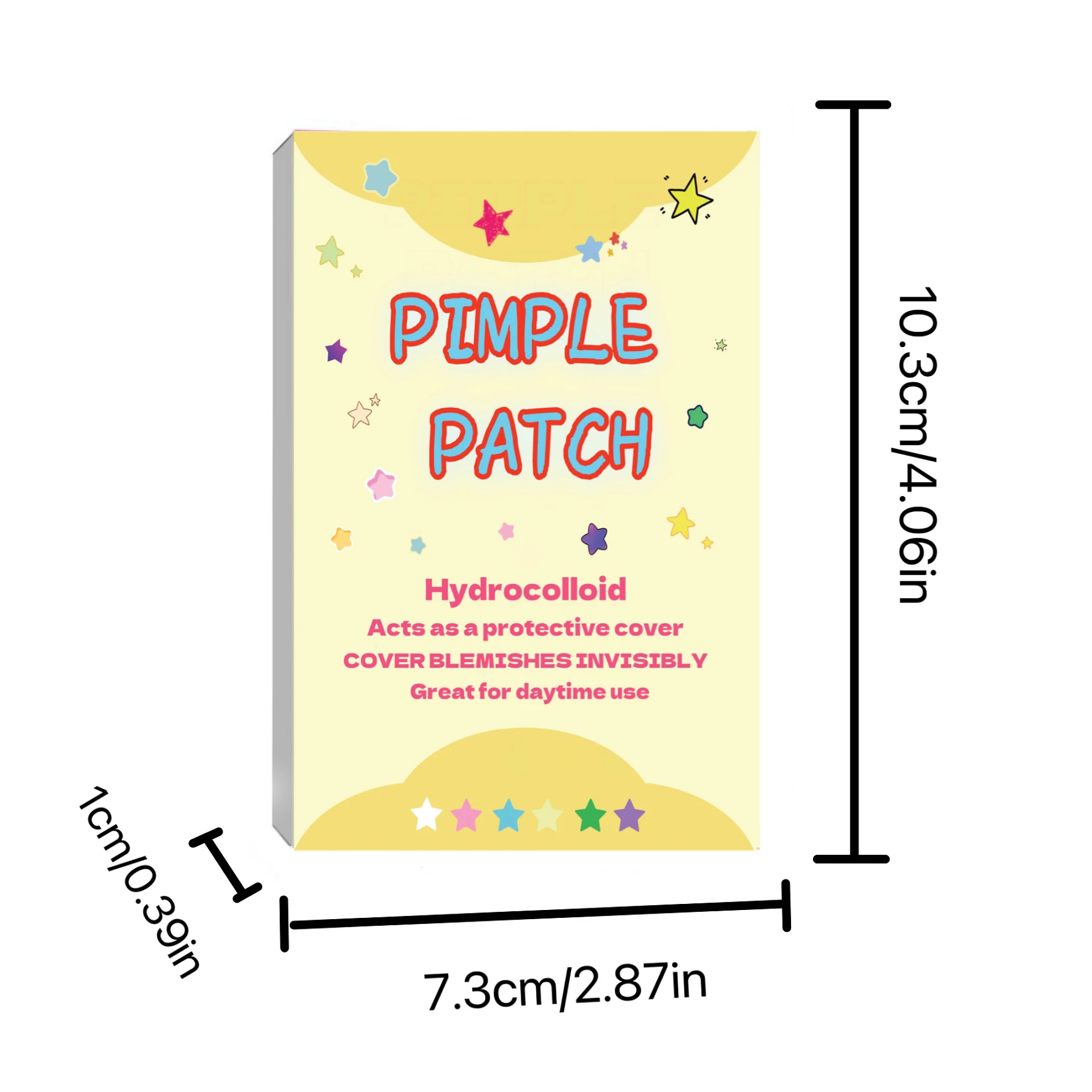 480PCS Star Cute pimple Patch 6colors and sizes for different scenarios. Nice and fashionable, essential  beautiful