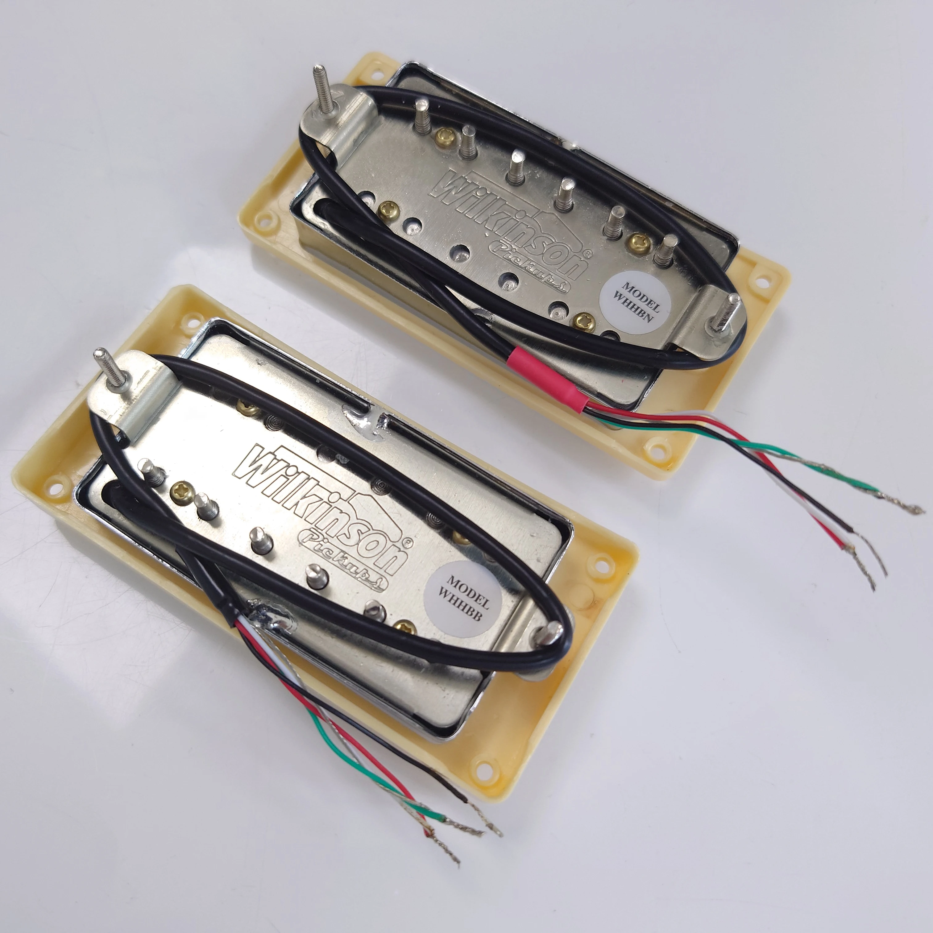 

Набор звукоснимателей Wilkinson Alnico 5 для электрогитары в стиле LP SG — звукосниматели HH Neck & Bridge, 4-проводная проводка