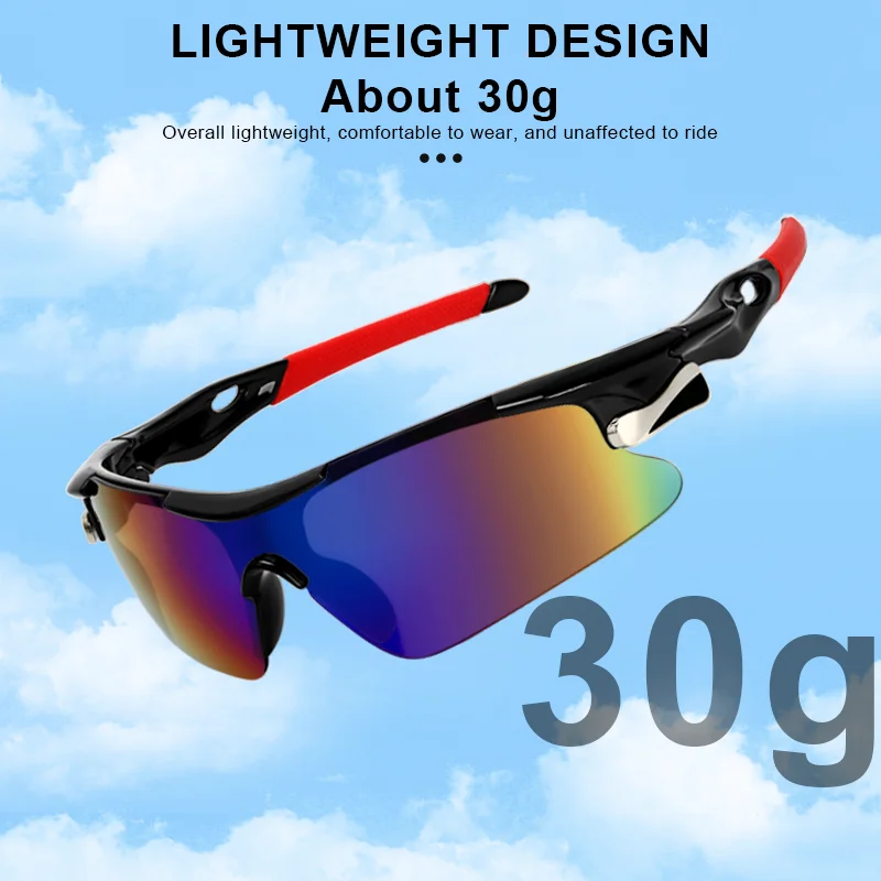 Cycling Glasses UV400 Sun-Proof Multicolor Outdoor Sport Riding Windproof Protection Eyewear Goggles Men\'s Women Sunglasse