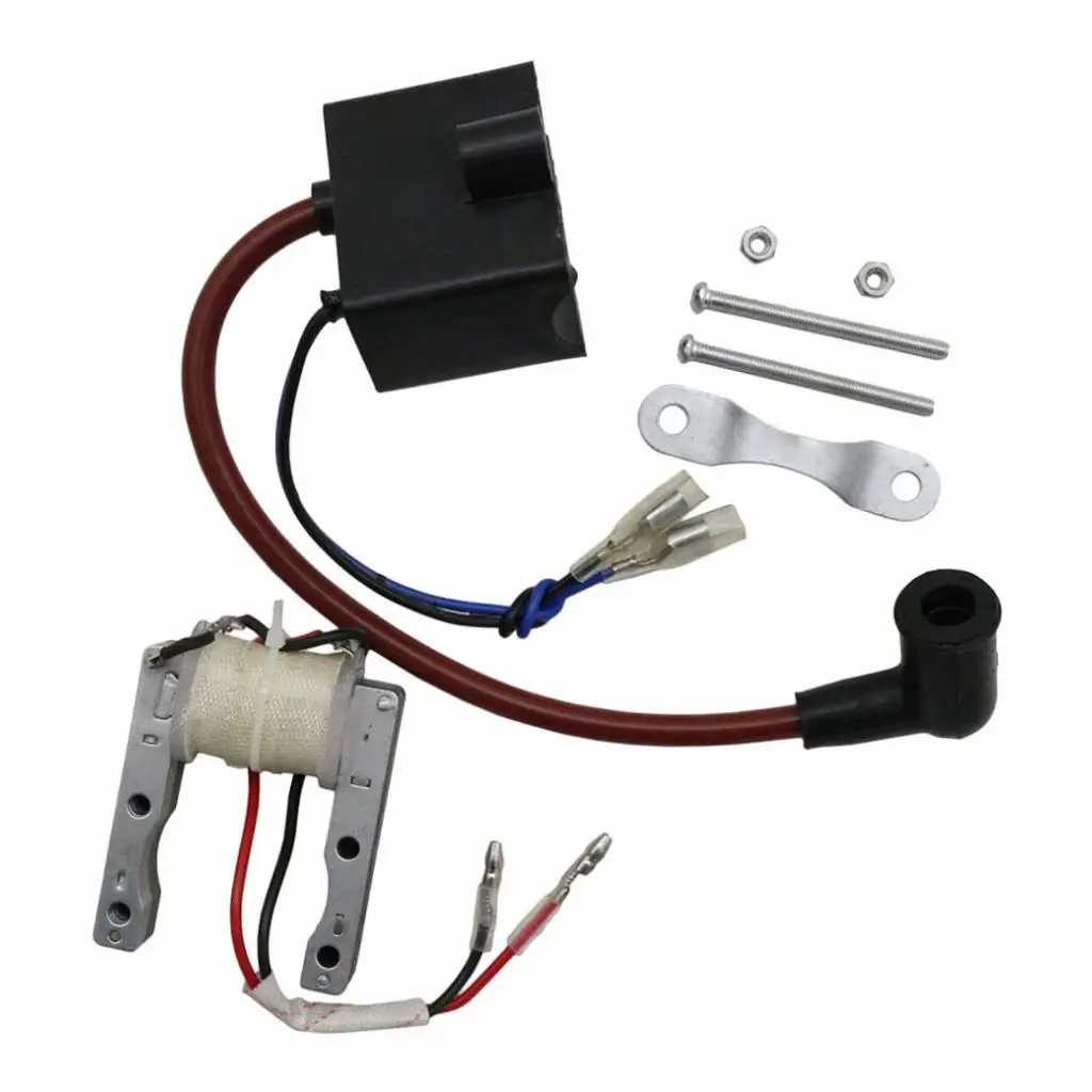 

2 Stroke 49 80cc Ignition Magneto Coil Performance CDI Spark Plug