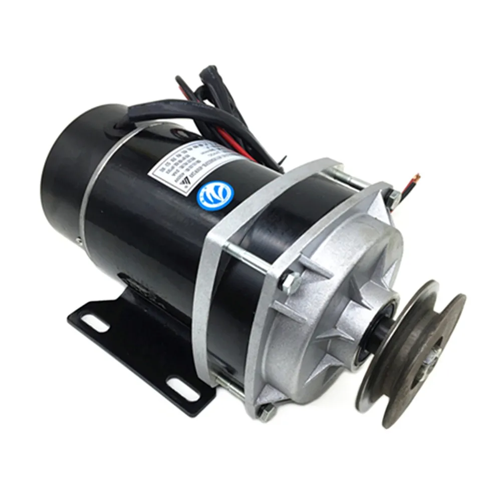 500w 24V / 36V / 48V belt pulley gear motor ,brush motor electric tricycle motor , DC gear brushed motor, MY1020ZXF