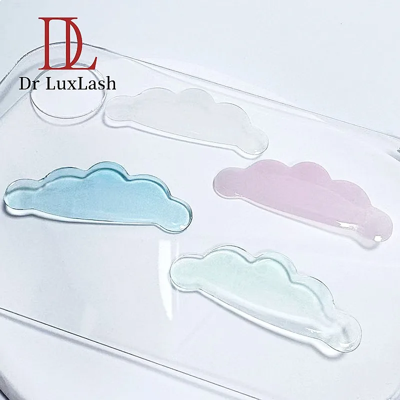 Gule Free 0.3mm thick Super Soft And Sticky Lash Lift Flat Shield Step 1 Ultra-thin Lashlift Gasket