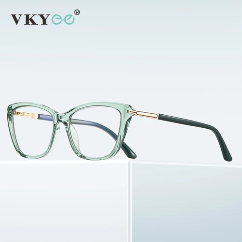 Imagen 2 del producto VICKY gafas de lectura clásicas simples con diseño personalizado de mariposa para mujer, gafas de lectura antiluz azul, prescripción personalizable PFD2233